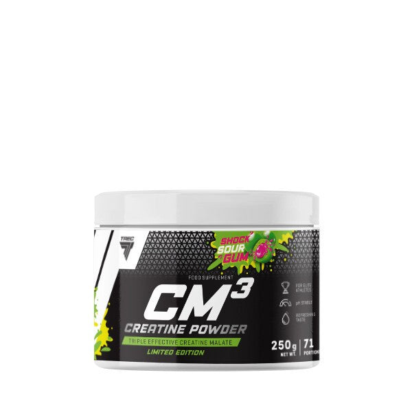 CM3 Powder - Limited Edition, Shock Sour Gum - 250 grams - Trec Nutrition