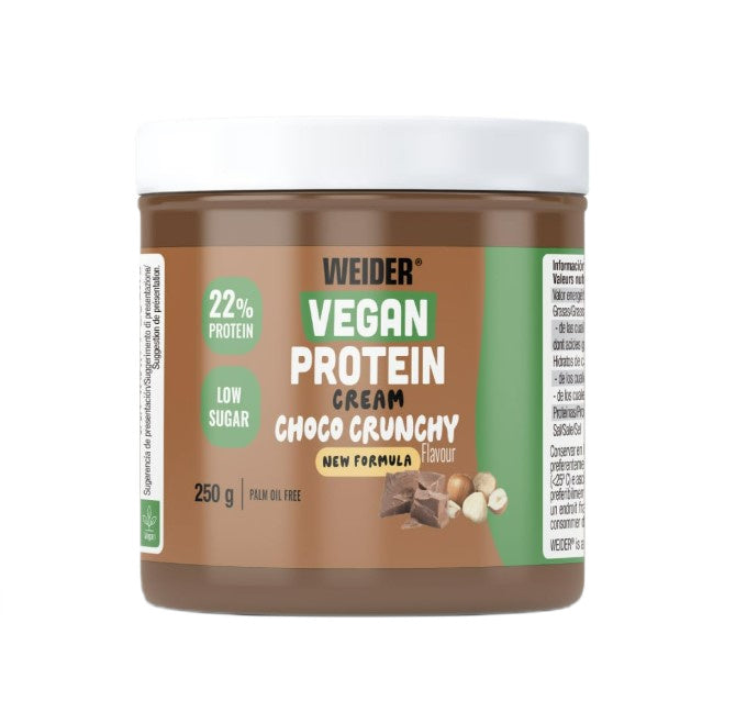 Vegan Protein Cream, Choco Crunchy - 250 grams - Weider