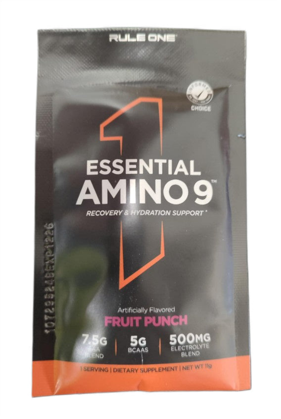 Essential Amino 9, Fruit Punch - 11 grams (1 serving) - Rule One
