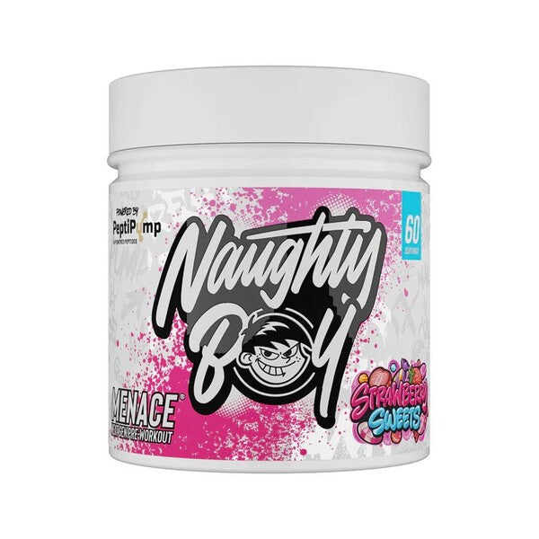 Menace V2, Strawberry Sweets - 420 grams - Naughty Boy