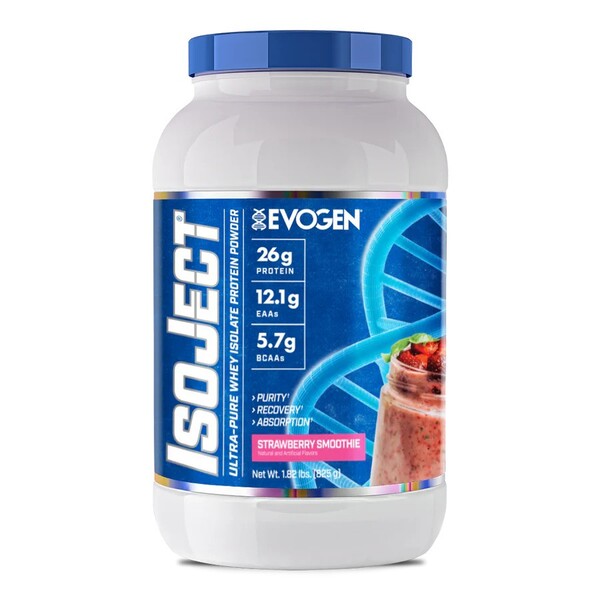 IsoJect, Strawberry Smoothie - 825 grams - Evogen