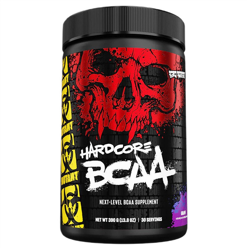 Hardcore BCAA, Grape - 390 grams - Mutant