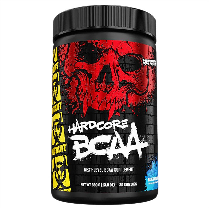 Hardcore BCAA, Blue Raspberry - 390 grams - Mutant