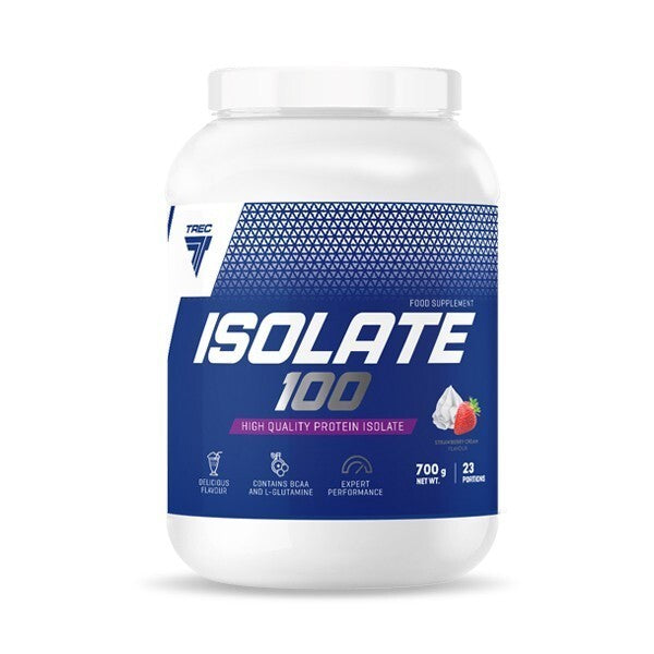 Isolate 100, Creamy Strawberry - 700 grams - Trec Nutrition