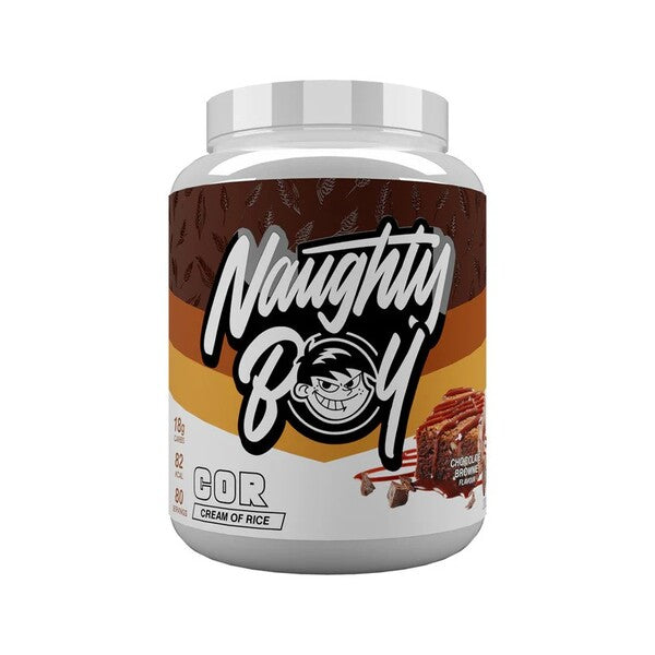 Cream of Rice, Chocolate Brownie - 2000 grams - Naughty Boy
