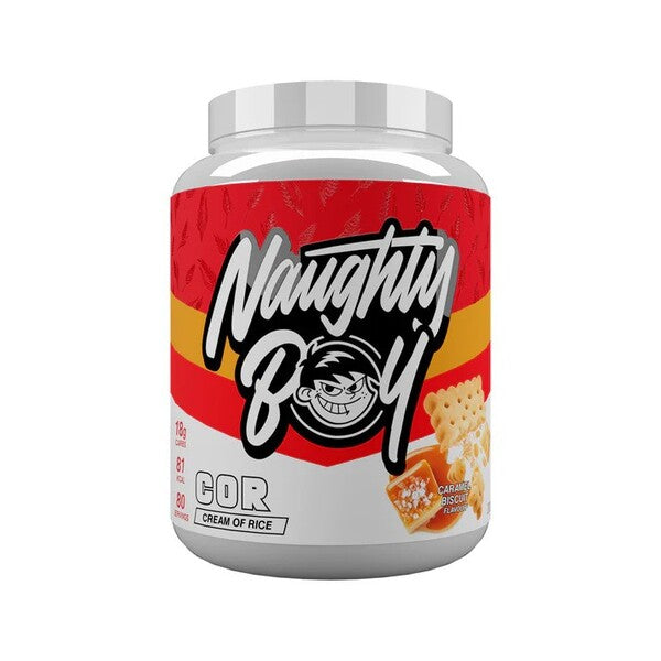 Cream of Rice, Caramel Biscuit - 2000 grams - Naughty Boy