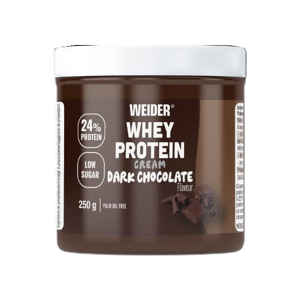 Whey Protein Cream, Dark Chocolate - 250 grams - Weider