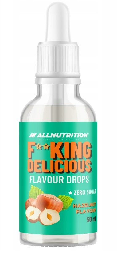 Fitking Delicious Flavour Drops, Hazelnut - 50 ml. - Allnutrition