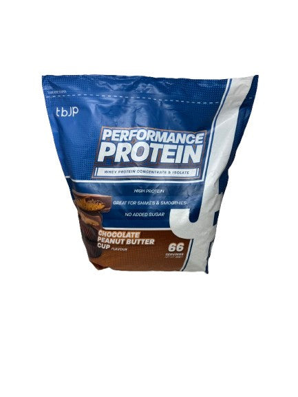 Performance Protein, Chocolate Peanut Butter Cup - 2000 grams - Trained by JP