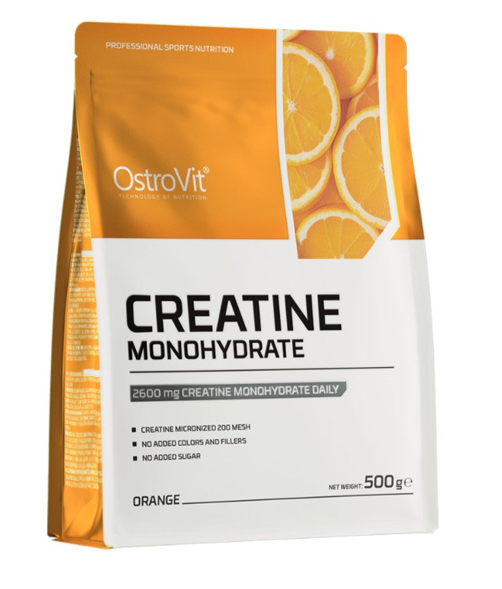 Creatine Monohydrate, Orange - 500 grams - OstroVit