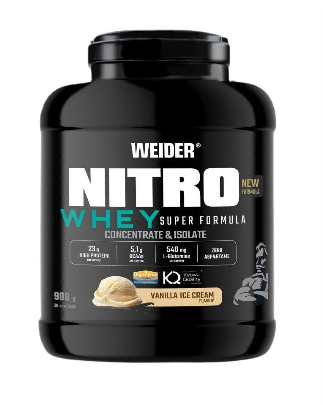 Nitro Whey Super Formula, Vanilla Ice Cream - 908 grams - Weider
