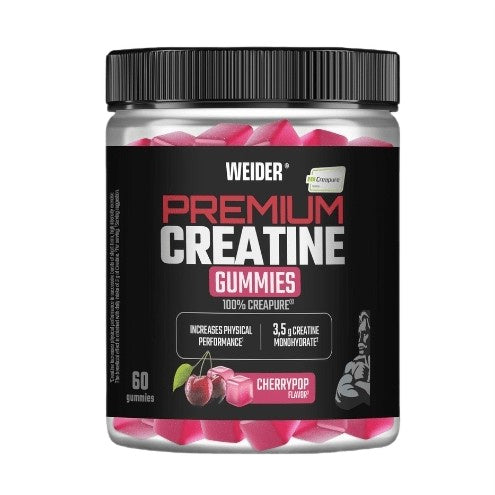 Premium Creatine Gummies, Cherrypop (EAN 8414192348864) - 60 gummies - Weider
