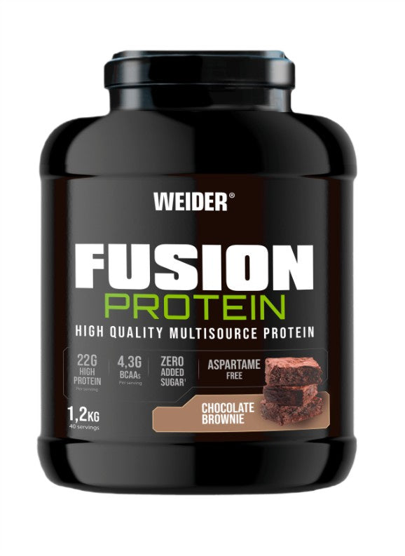 Fusion Protein, Chocolate Brownie - 1200 grams - Weider