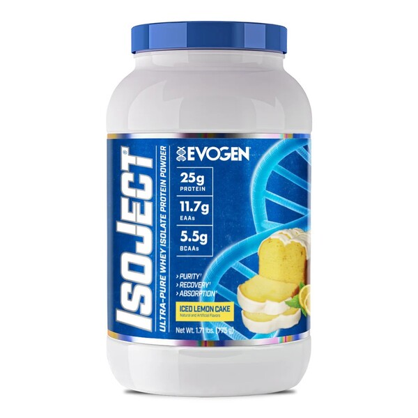 IsoJect, Iced Lemon Cake - 775 grams - Evogen