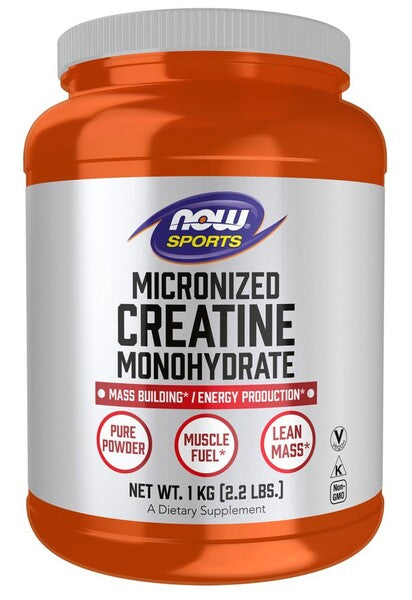 Micronized Creatine Monohydrate - 1000 grams - NOW Foods