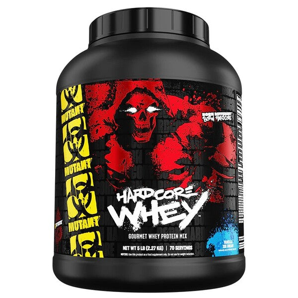 Hardcore Whey, Vanilla Ice Cream - 2270 grams - Mutant