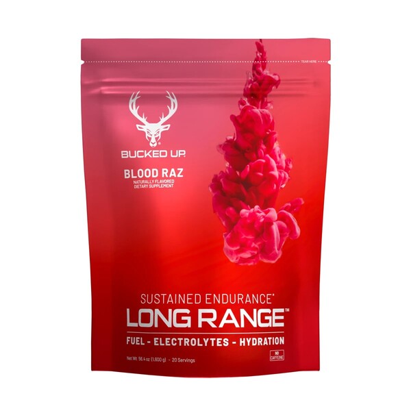 Long Range, Blood Raz - 1600 grams - Bucked Up