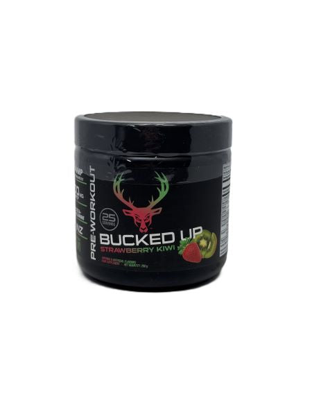 Bucked Up Pre-Workout, Strawberry Kiwi - 290 grams - Bucked Up
