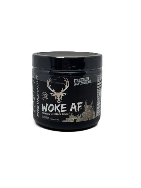 Woke AF, White Gummy Deer - 260 grams - Bucked Up