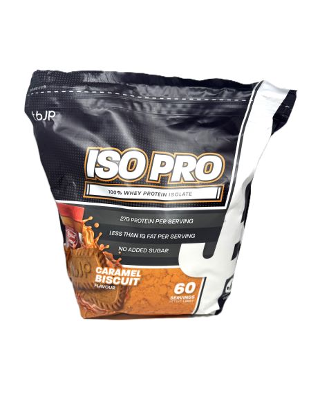 Iso Pro, Caramel Biscuit - 1800 grams - Trained by JP