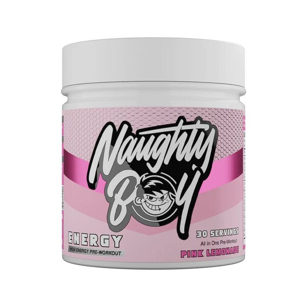 Energy, Pink Lemonade - 390 grams - Naughty Boy