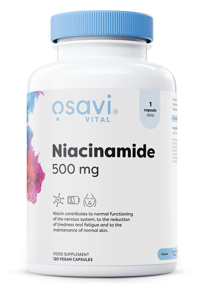 Niacinamide, 500mg - 120 vegan caps - Osavi