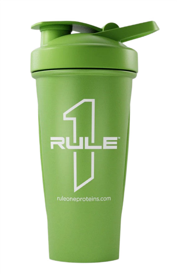 R1 Outlined Logo Shaker Cup, Green - 600 ml. - Rule One