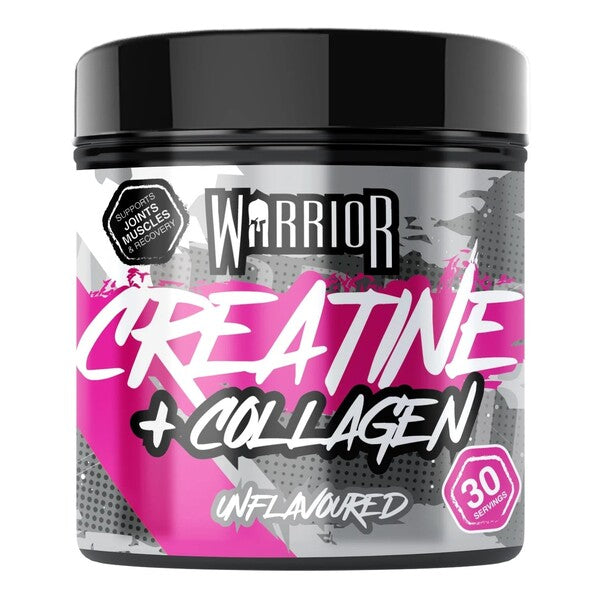 Creatine + Collagen, Unflavoured - 270 grams - Warrior