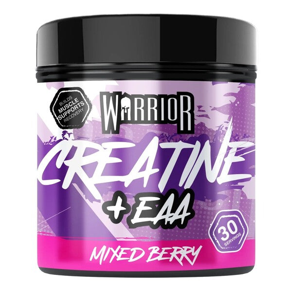 Creatine + EAA, Mixed Berry - 270 grams - Warrior
