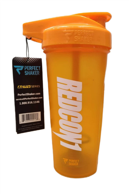 Redcon1 Shaker, Orange/White - 600 ml. - Redcon1