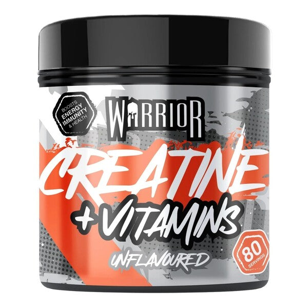 Creatine + Vitamins, Unflavoured - 360 grams - Warrior
