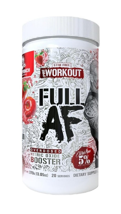 Full AF, Fruit Punch - 370 grams - 5% Nutrition