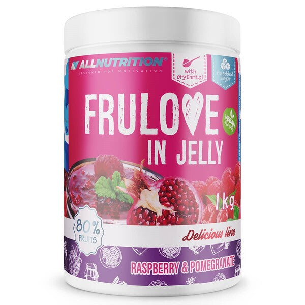 Frulove In Jelly, Raspberry & Pomegranate - 1000 grams - Allnutrition