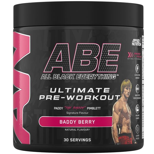 ABE - All Black Everything, Baddy Berry - 375 grams - Applied Nutrition