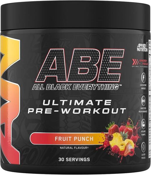 ABE - All Black Everything, Fruit Punch - 375 grams - Applied Nutrition