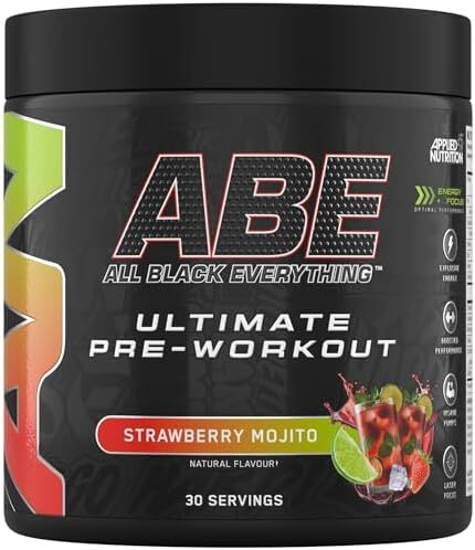 ABE - All Black Everything, Strawberry Mojito - 375 grams - Applied Nutrition