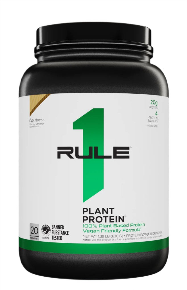 Plant Protein, Cafe Mocha - 630 grams - Rule One