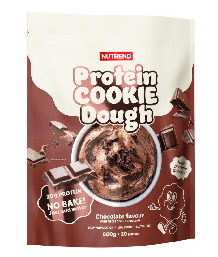 Protein Cookie Dough, Chocolate - 800 grams - Nutrend