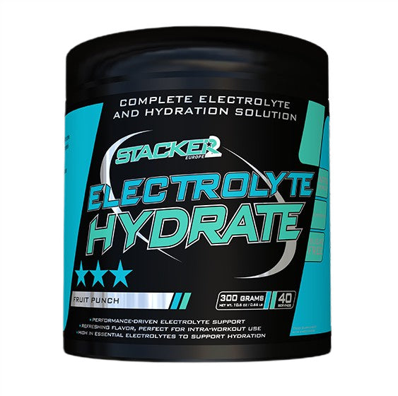Electrolyte Hydrate, Fruit Punch - 300 grams - Stacker2 Europe