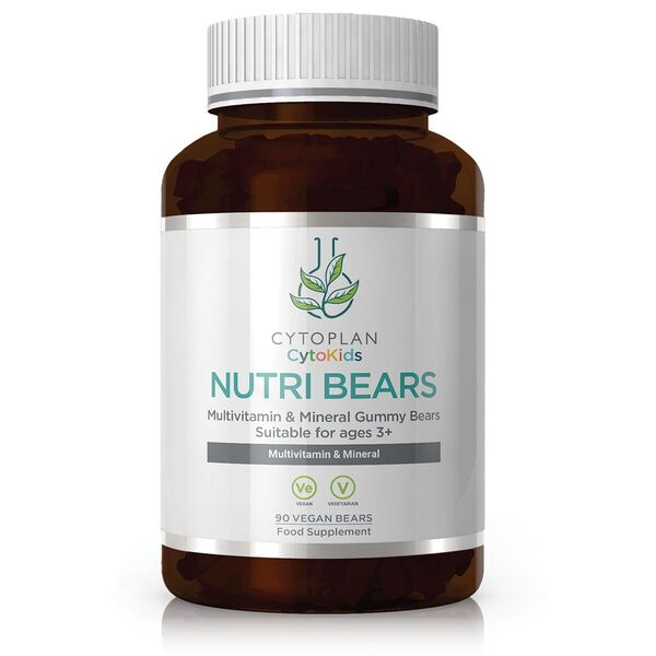 Kid's Nutri Bears, Strawberry - 90 gummies - Cytoplan