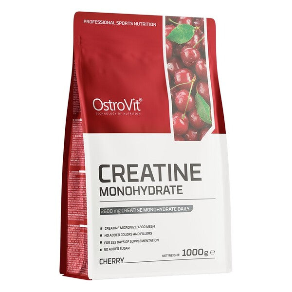 Creatine Monohydrate, Cherry - 1000 grams - OstroVit