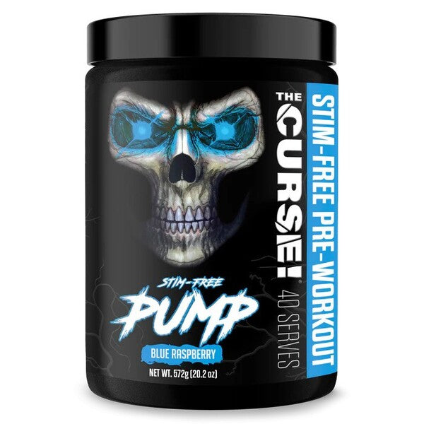 The Curse! Stim-Free Pump, Blue Raspberry - 572 grams - JNX Sports
