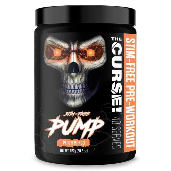 The Curse! Stim-Free Pump, Peach Mango - 572 grams - JNX Sports