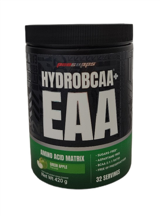 HydroBCAA + EAA, Green Apple - 420 grams - ProSupps