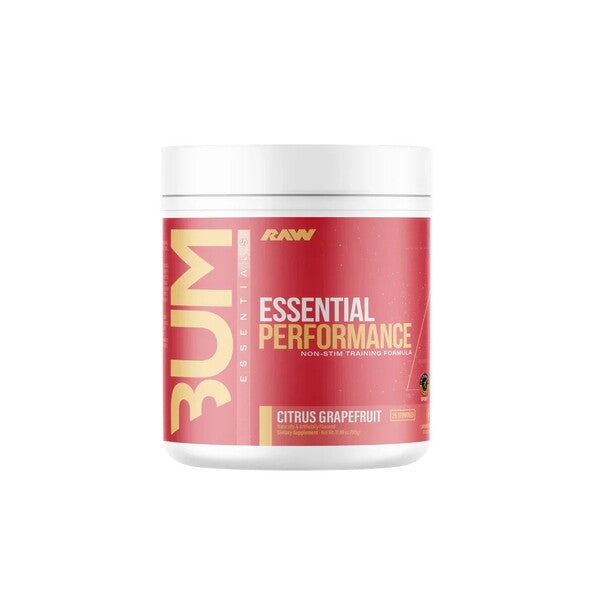 Bum Essential Performance, Citrus Grapefruit - 615 grams - Raw Nutrition