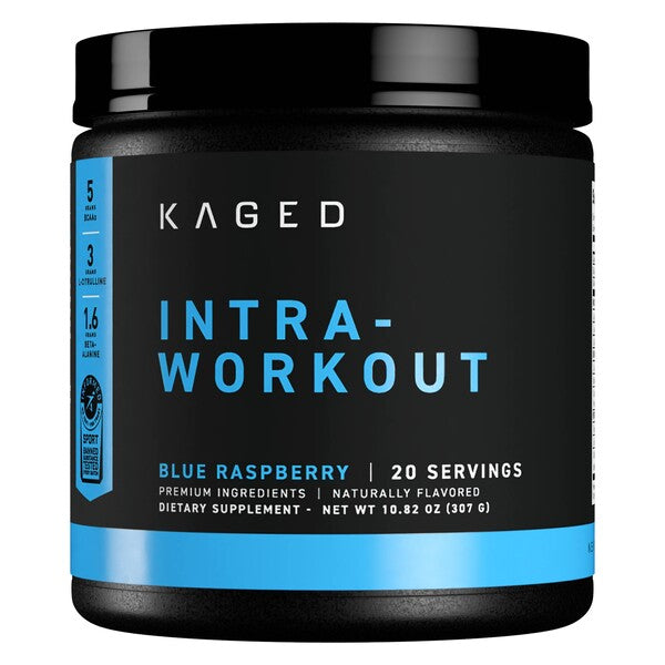Intra-Workout, Blue Raspberry - 307 grams - Kaged Muscle