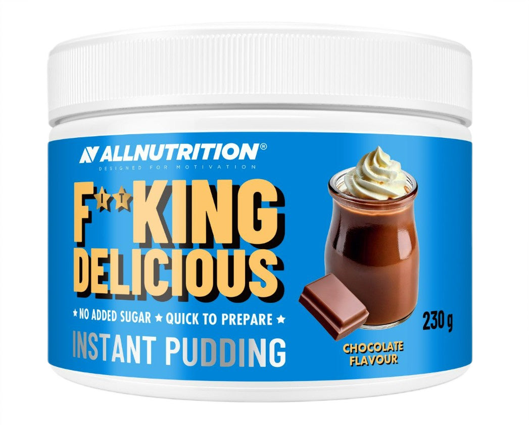 Fitking Delicious Instant Pudding, Chocolate - 230 grams - Allnutrition