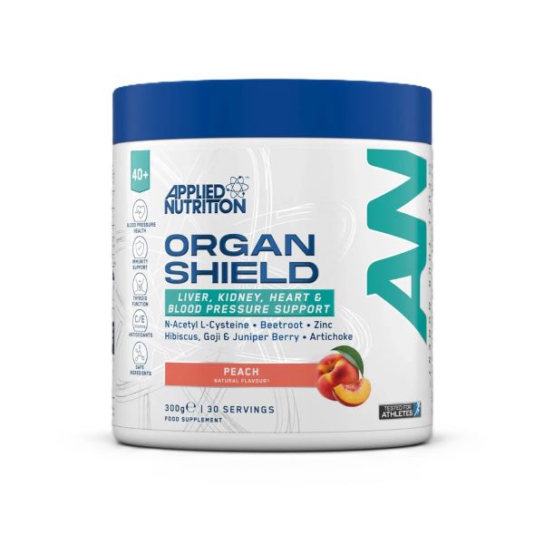 Agewell 40+ Organ Shield, Peach - 300 grams - Applied Nutrition