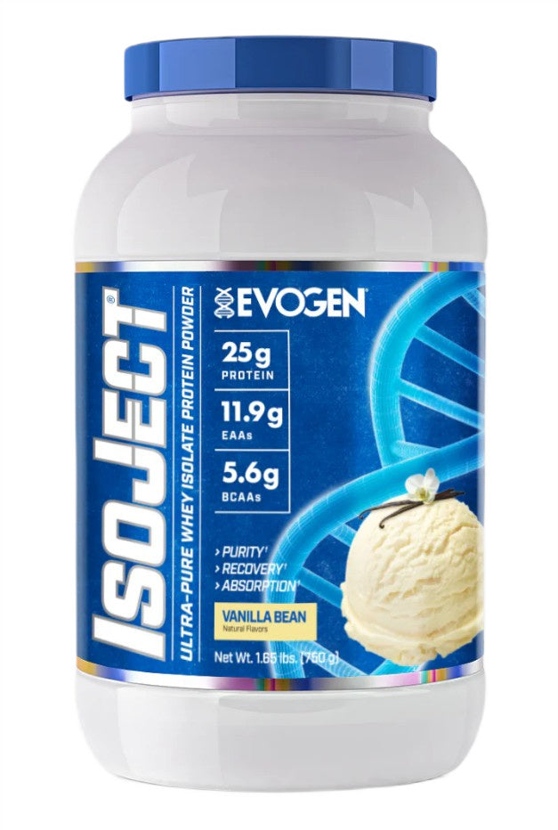 IsoJect, Vanilla Bean - 750 grams - Evogen