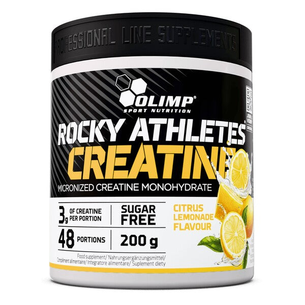 Rocky Athletes Creatine, Citrus Lemonade - 200 grams - Olimp Nutrition
